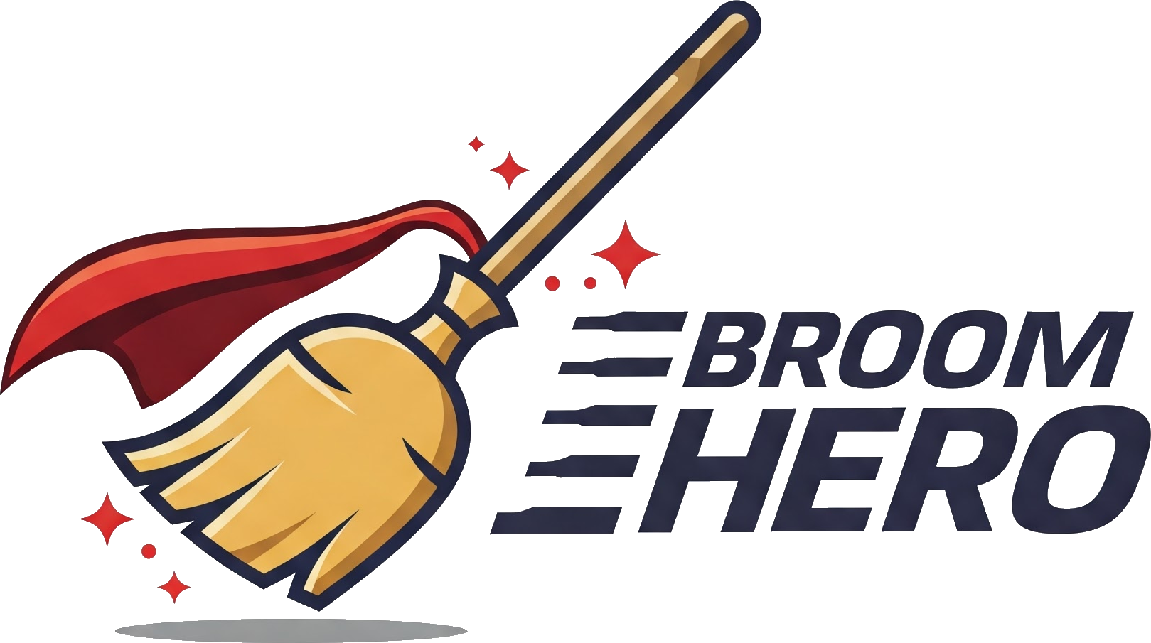 Broom Hero Logo